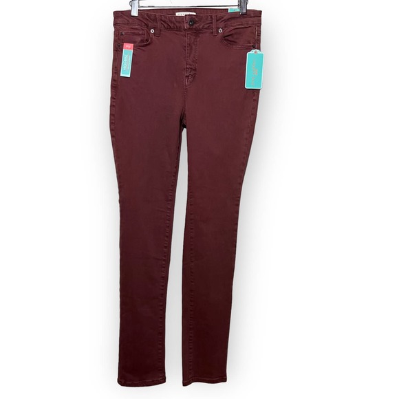 Copper Key Women's Terracotta High-Rise Denim Super Stretch Skinny Jean Size 16 - Picture 12 of 12